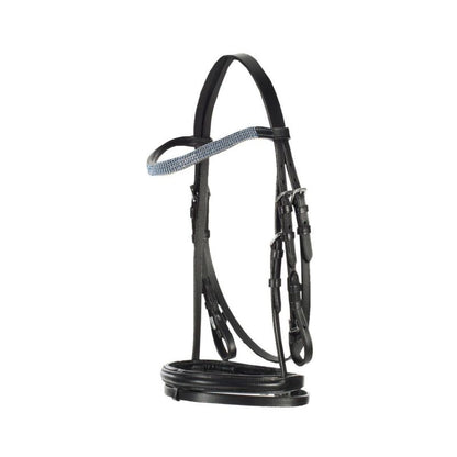 HorZe Pony Bridle Shetland Black/Gold