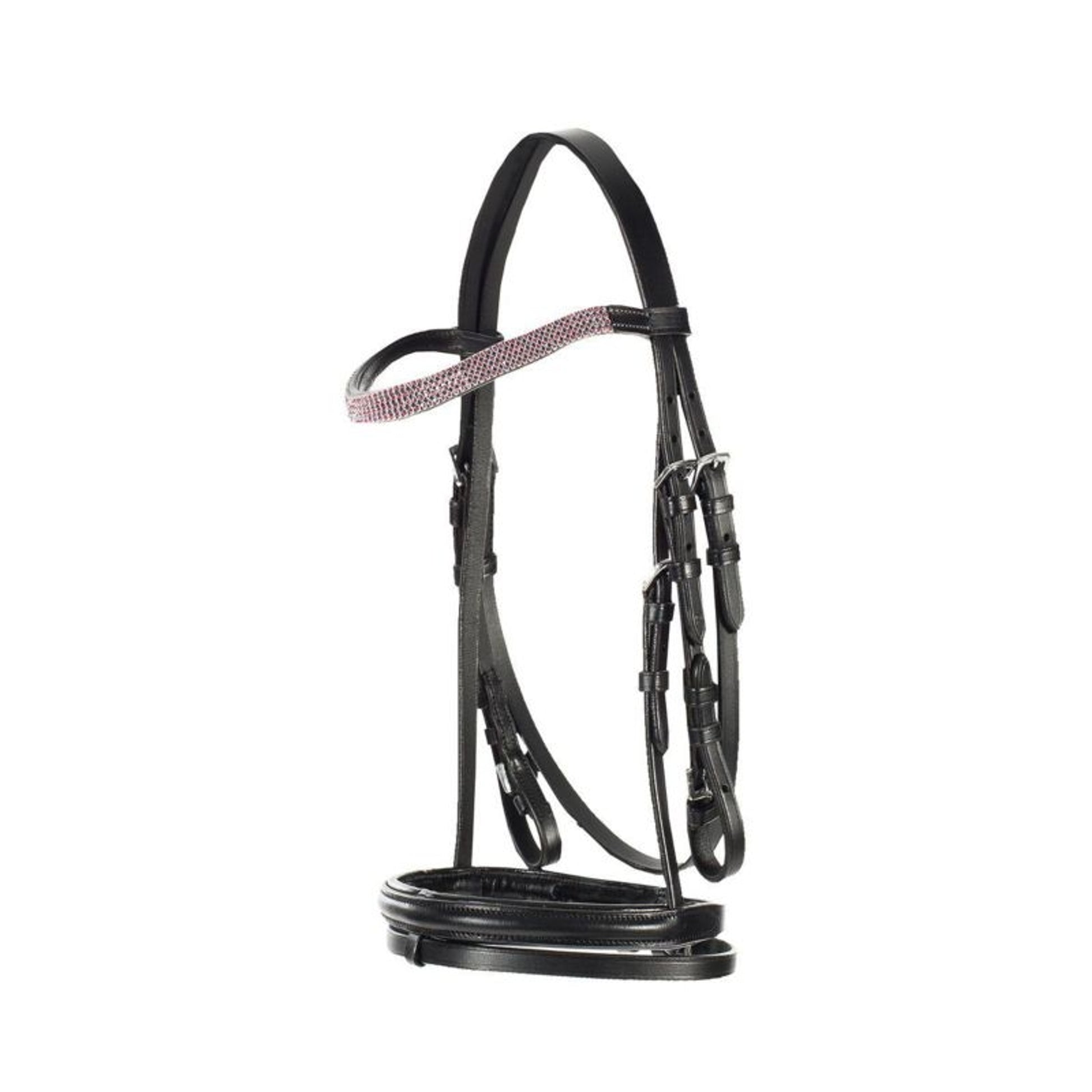 HorZe Pony Bridle Shetland Black/Gold