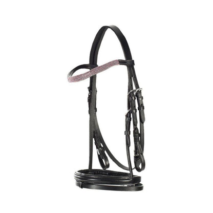 HorZe Pony Bridle Shetland Black/Gold