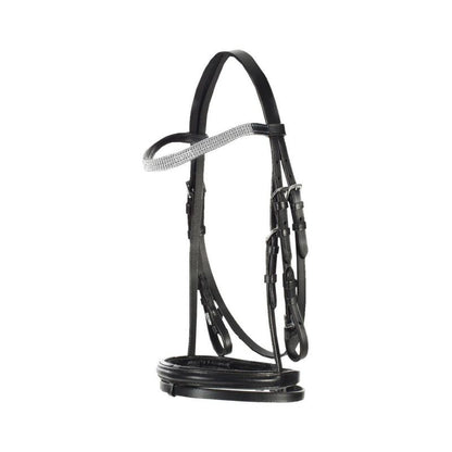 HorZe Pony Bridle Shetland Black/Gold