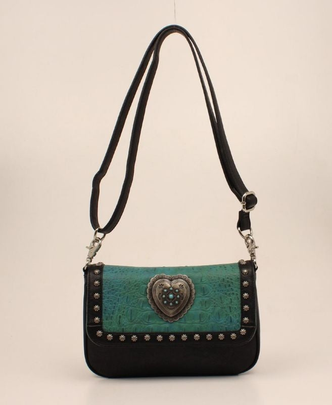Blazin Roxx Ginger Conceal/Carry Crossbody Tur/Blk