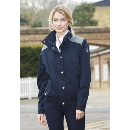 Ladies Baldur Waterproof Bomber Jacket Large Ink