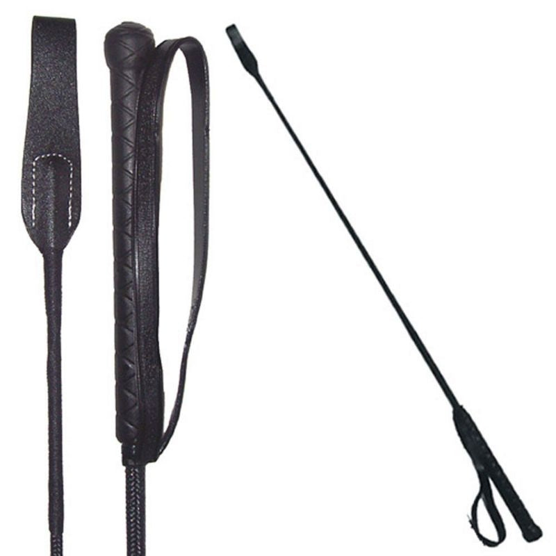 Riding Crop with Loop 26 Black