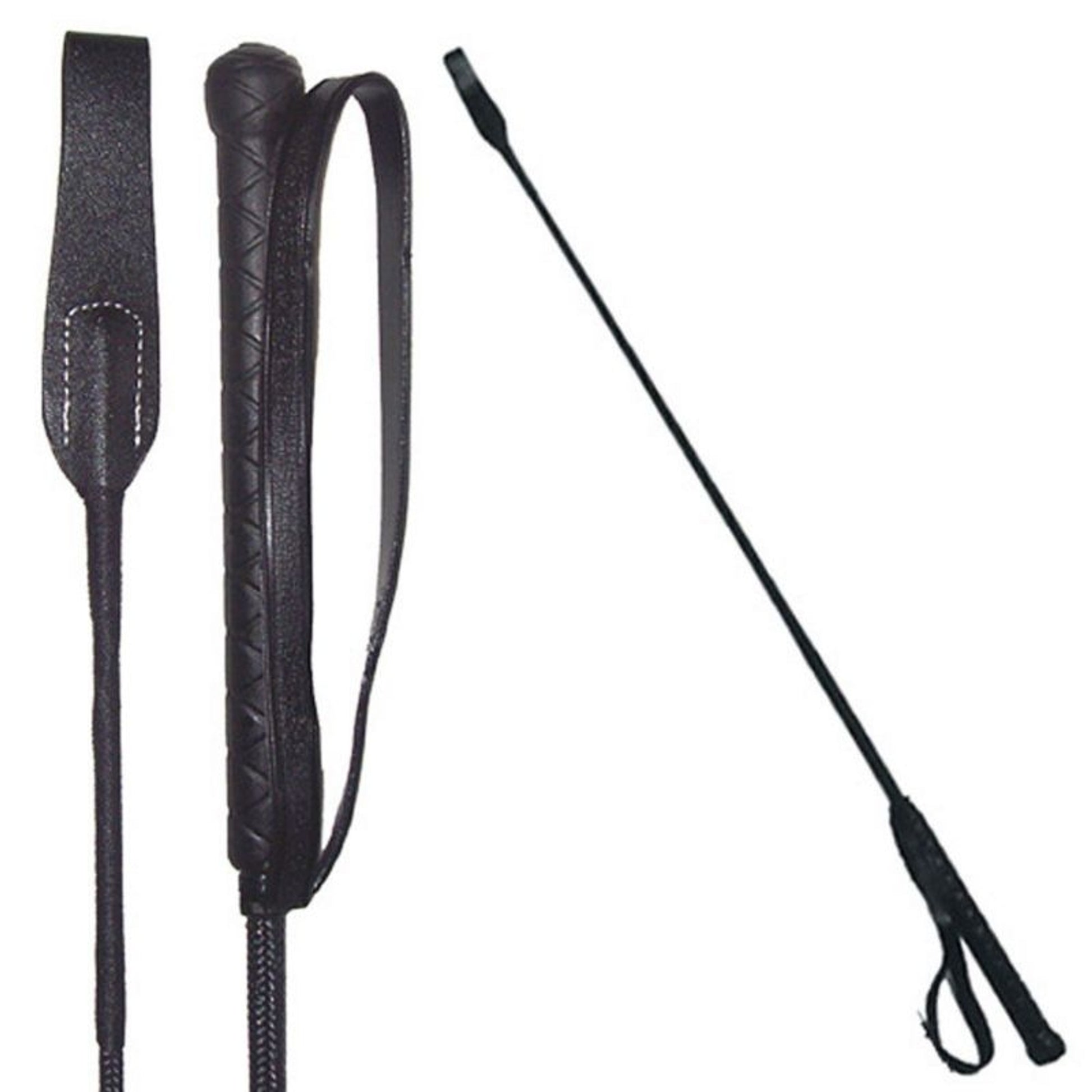 Riding Crop with Loop 26 Black