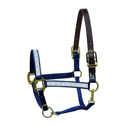 Perris Leather Ribbon Halter Cob