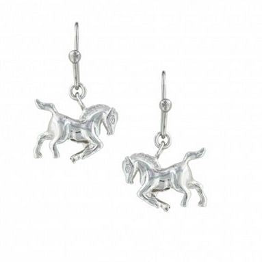 Montana Silversmiths Cowboy Way Horse Earrings