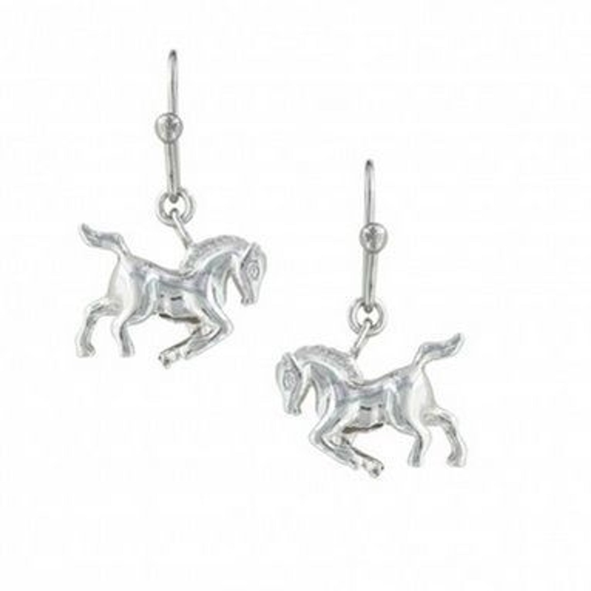 Montana Silversmiths Cowboy Way Horse Earrings
