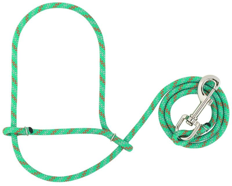 Weaver Parachute Rope Sheep Halter with Snap Turq