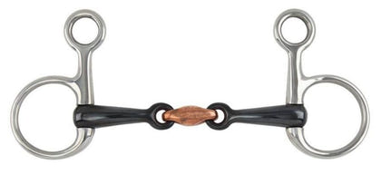 Shires Hanging Cheek Sweet Iron Snaffle