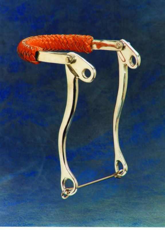 Coloradosaddle Aluminum Braided Noseband Hackamore