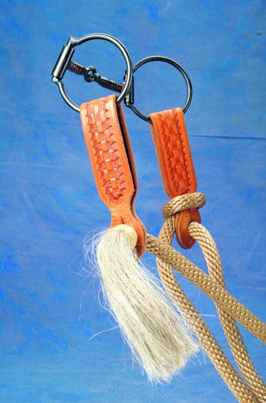 Colorado Saddlery Basket Stamp Slobber Straps 1.5