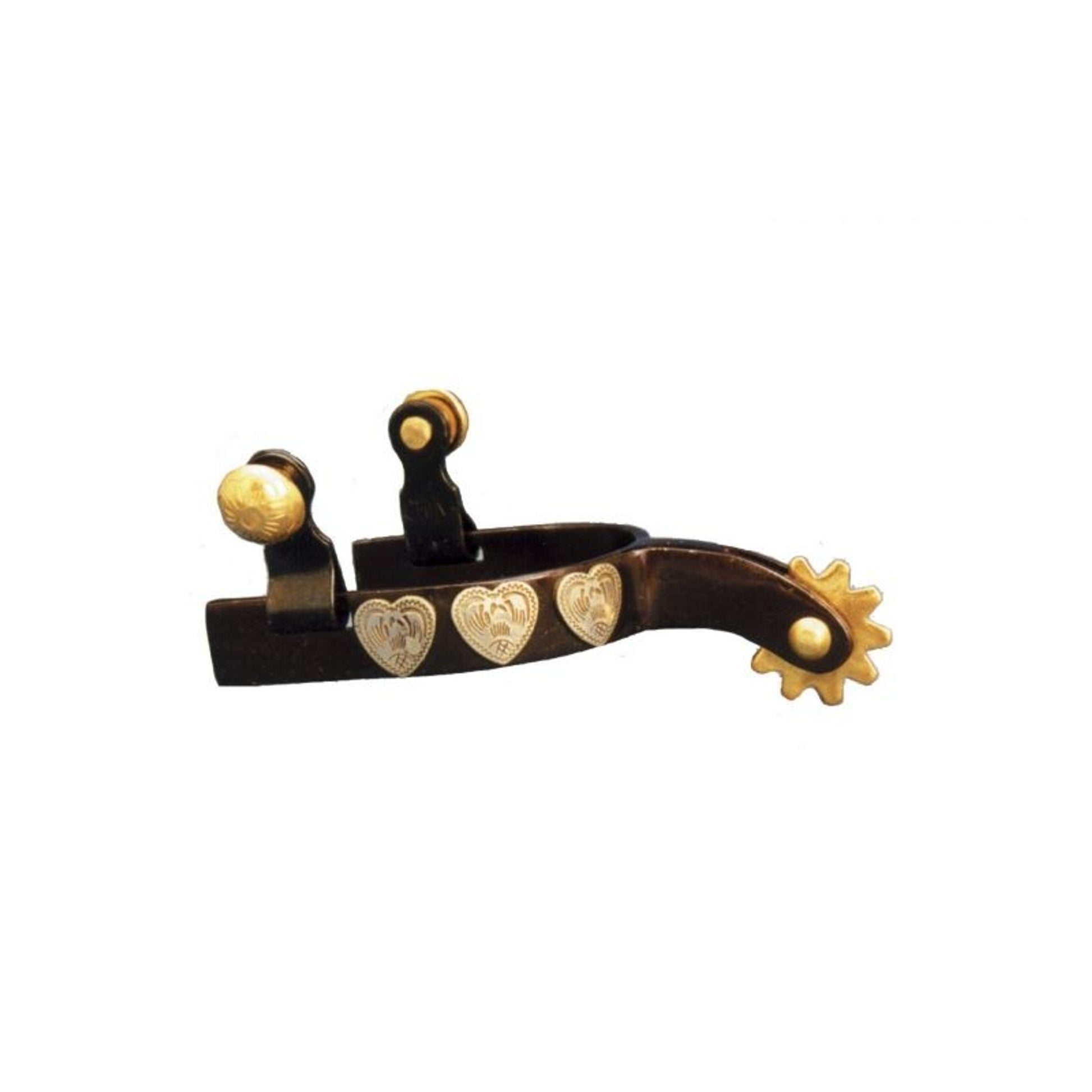 Colorado Saddlery Billy The Kid Spurs Brn