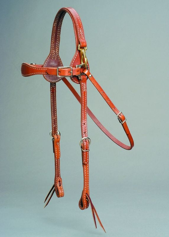 Colorado Saddlery Gold Mule Headstall 5/8 Mdo