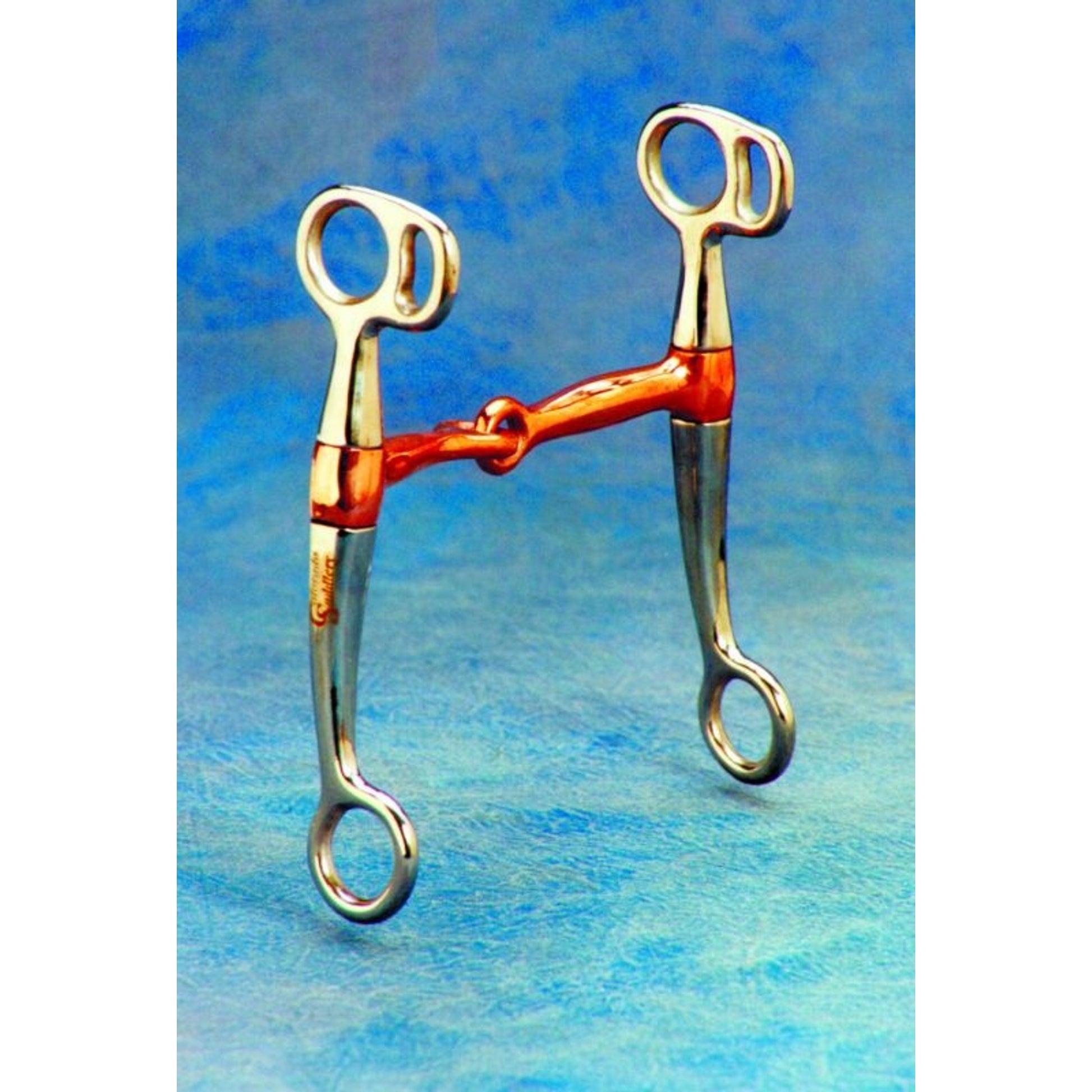 Copper Mouth Tom Thumb Snaffle Bit 5 Brn