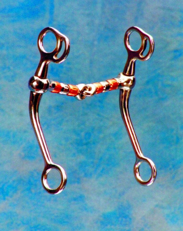Colorado Saddlery Copper Roller Training Bit 5 Brn