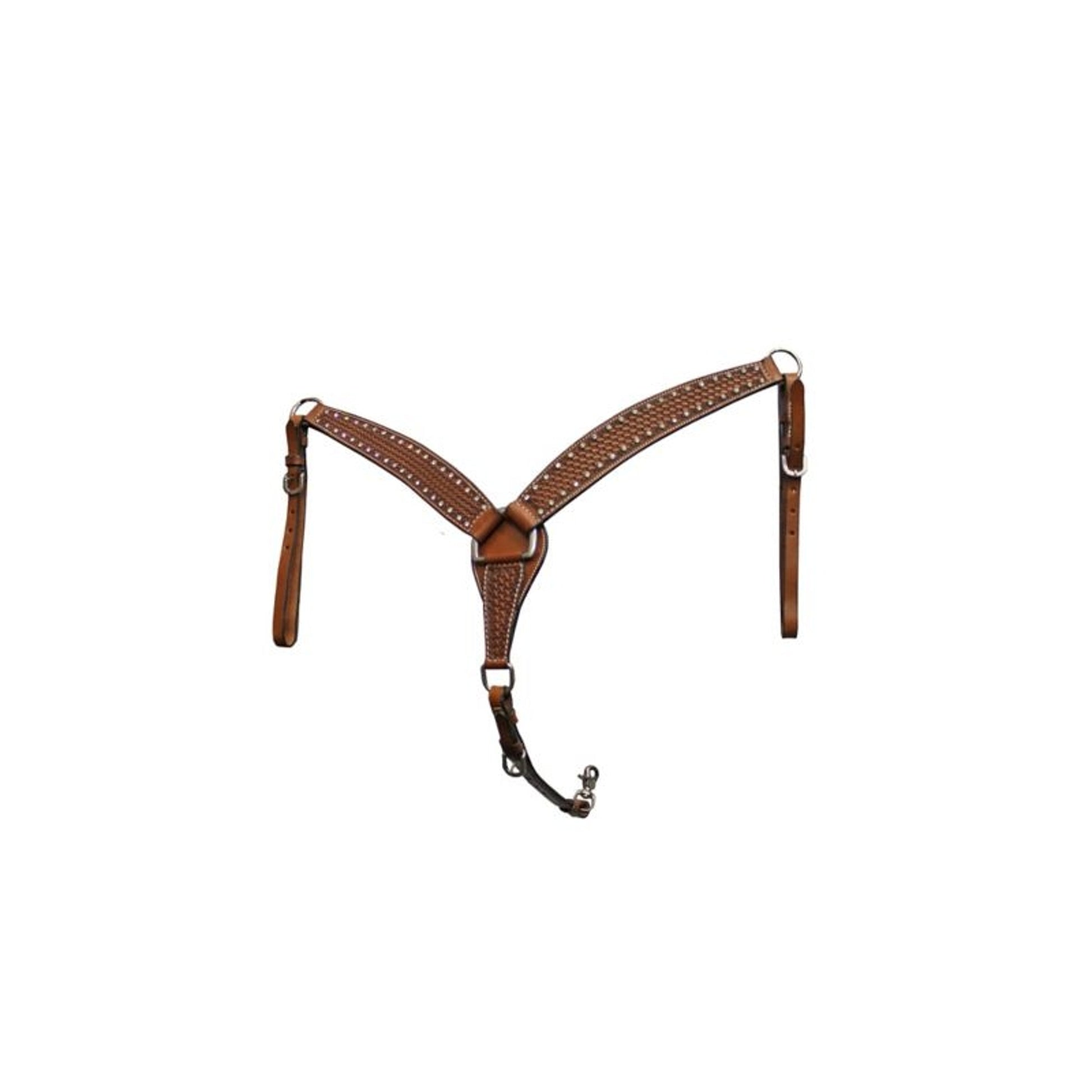 Colorado Saddlery Diamante Breast Collar Brn