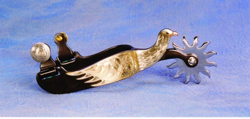 Colorado Saddlery Eagle Spurs Brn