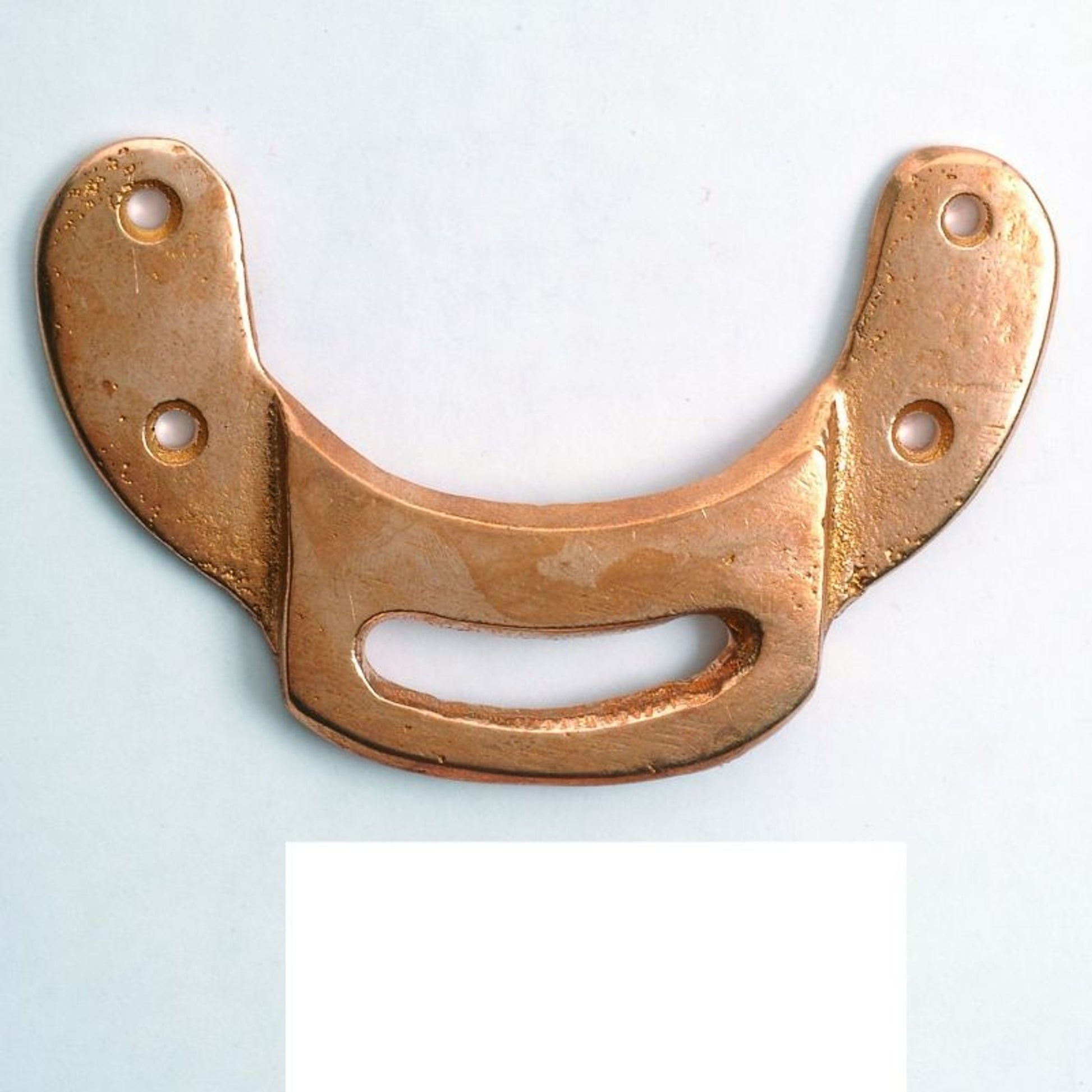 Colorado Saddlery Flat Plate Rigging Plate Brass