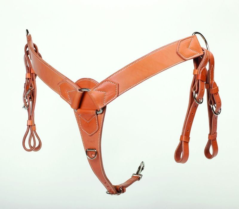 Colorado Saddlery Heavy Roping Breast Collar Brn