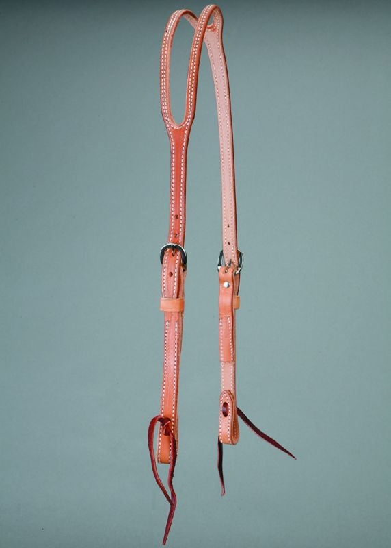 Colorado Heavy Single Ply Slip Ear Headstall 3/4