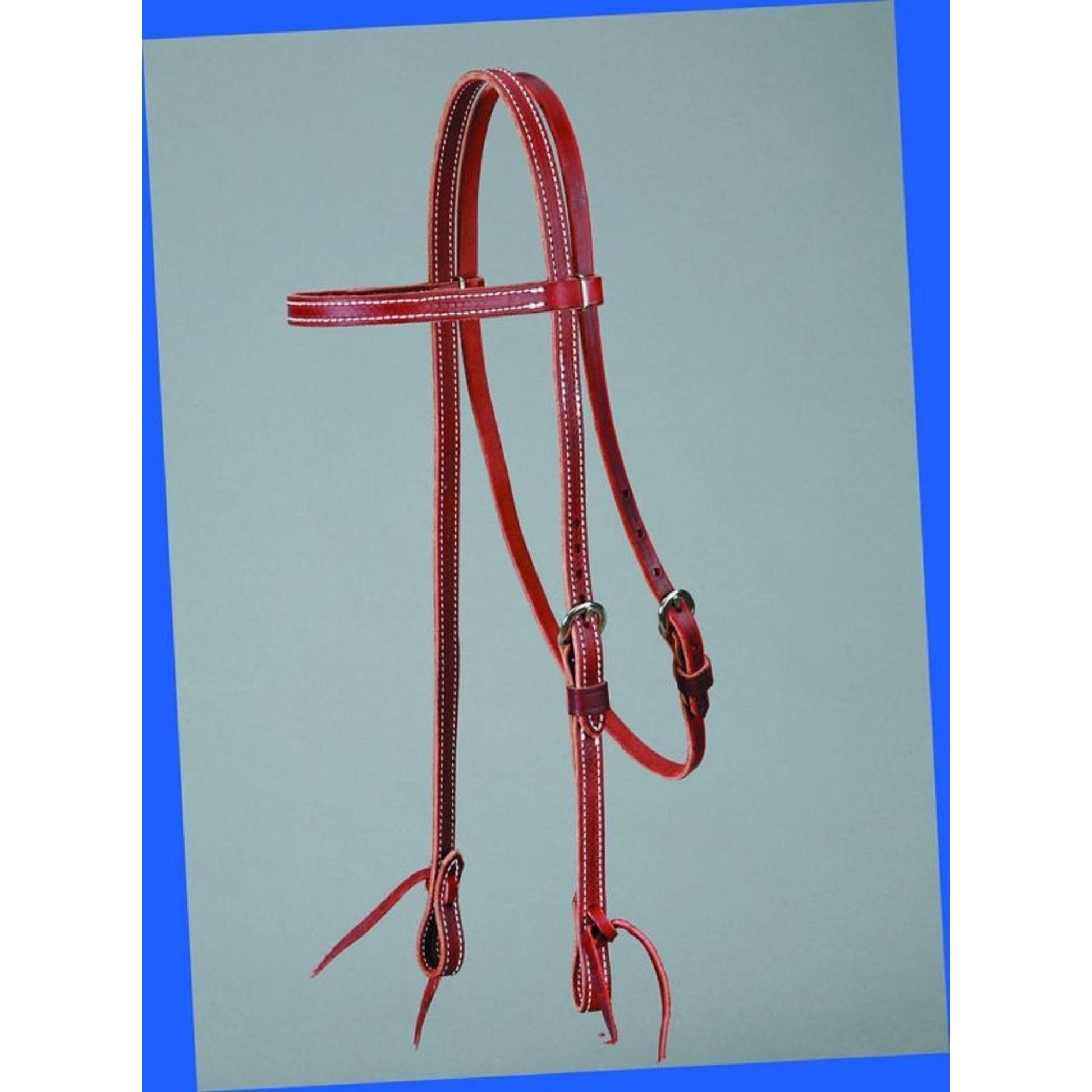 Colorado Saddlery Latigo Browband Headstall 5/8