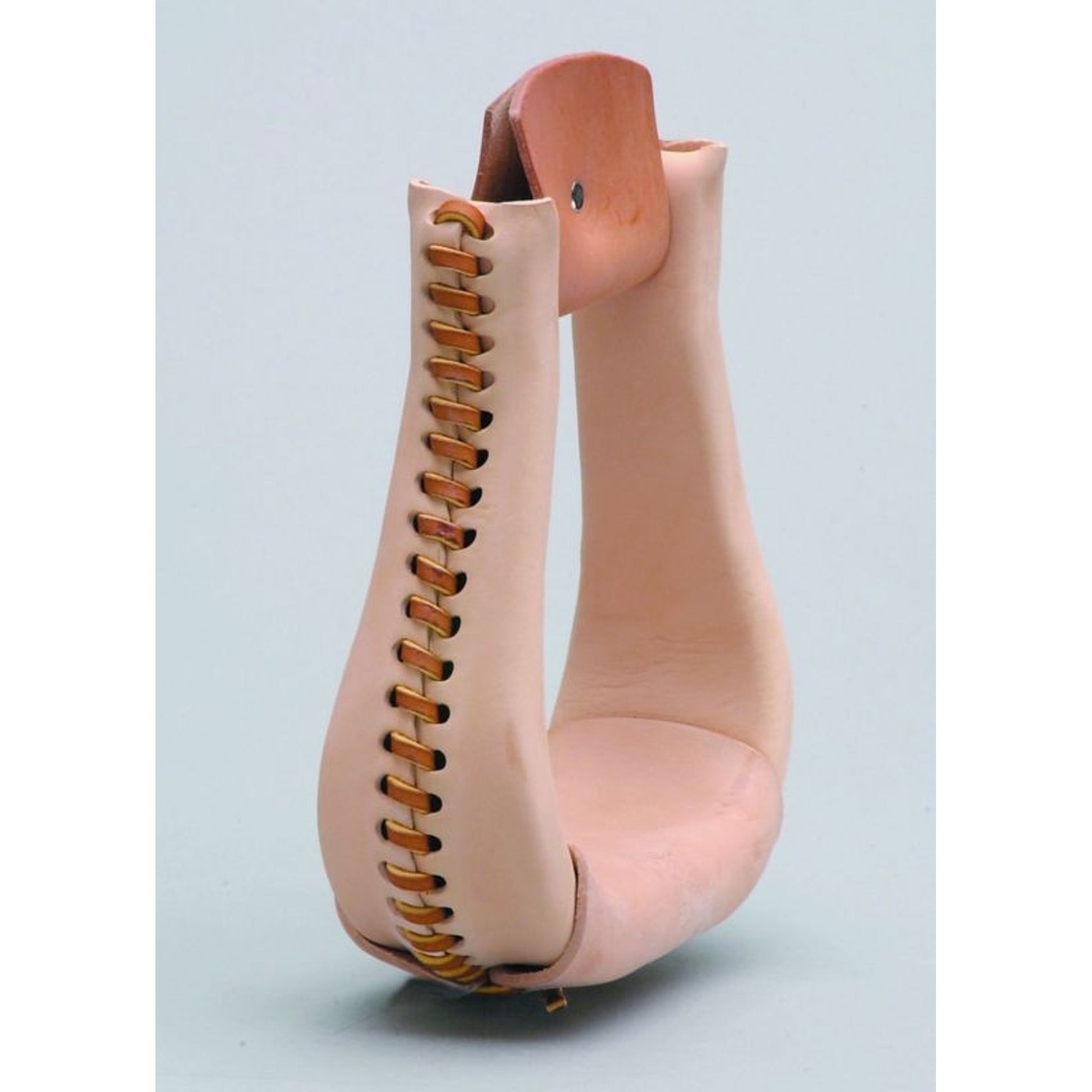 Colorado Saddlery Leather Bell Bottom Stirrups 2 B