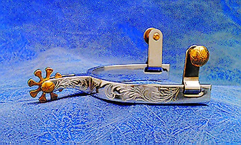 Colorado Saddlery Louisiana Roper Spurs Brn