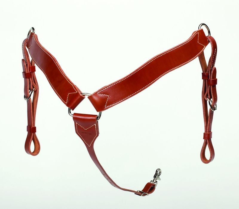 Colorado Saddlery Mahogany Breast Collar Mahogany