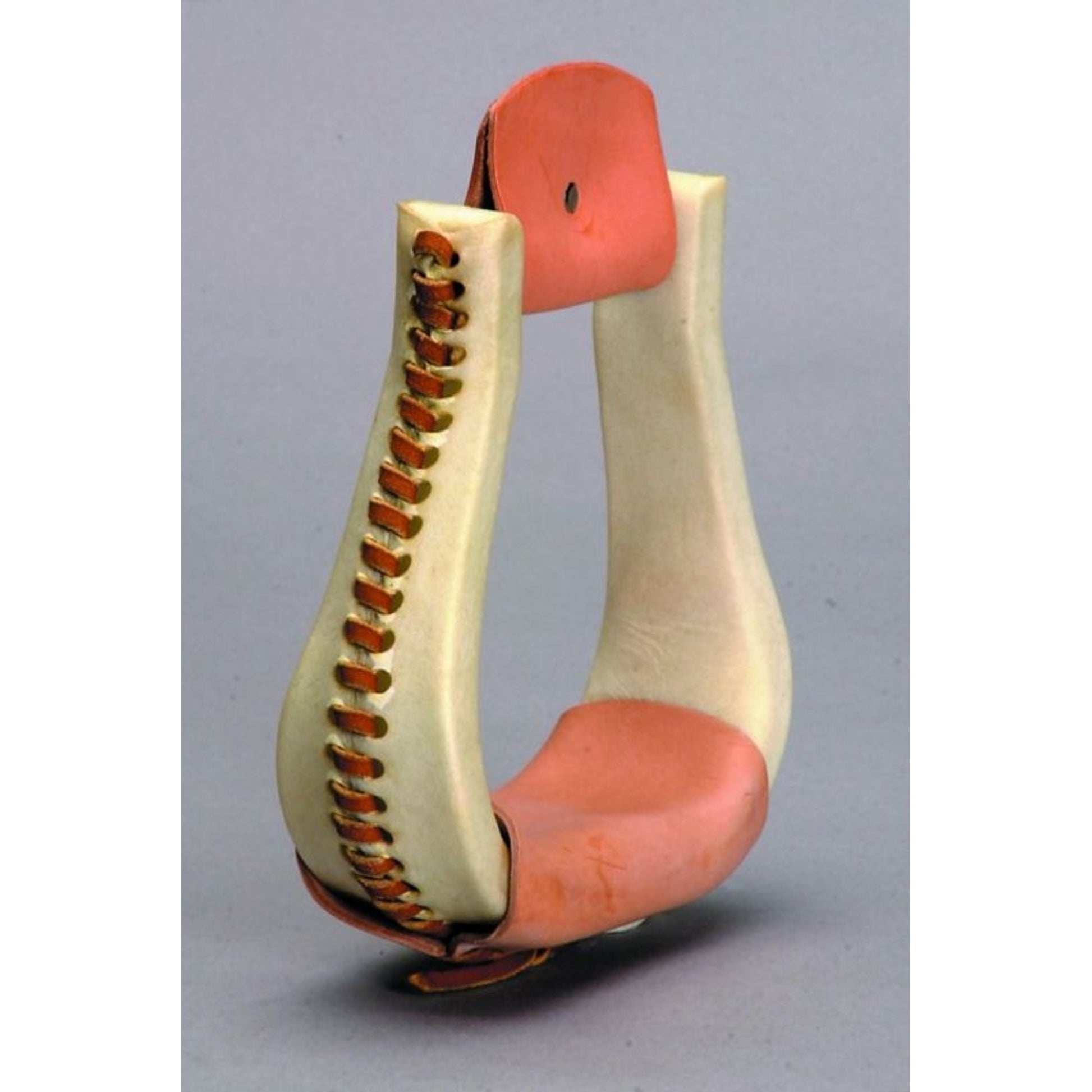 Colorado Saddlery Rawhide Bell Bottom Stirrups 2 B