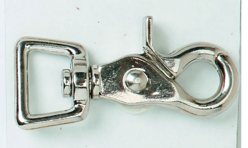 Replacement Swivel FlatEye Trigger Snap 3/4 Nickel