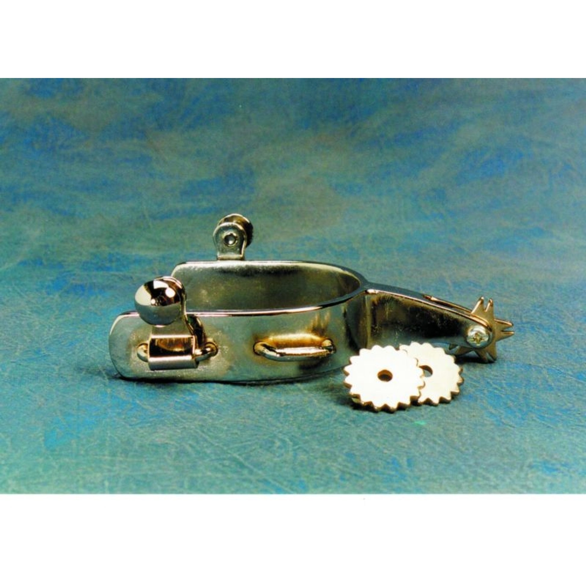 Colorado Saddlery Saddle Bronc Spurs Chrome Plated