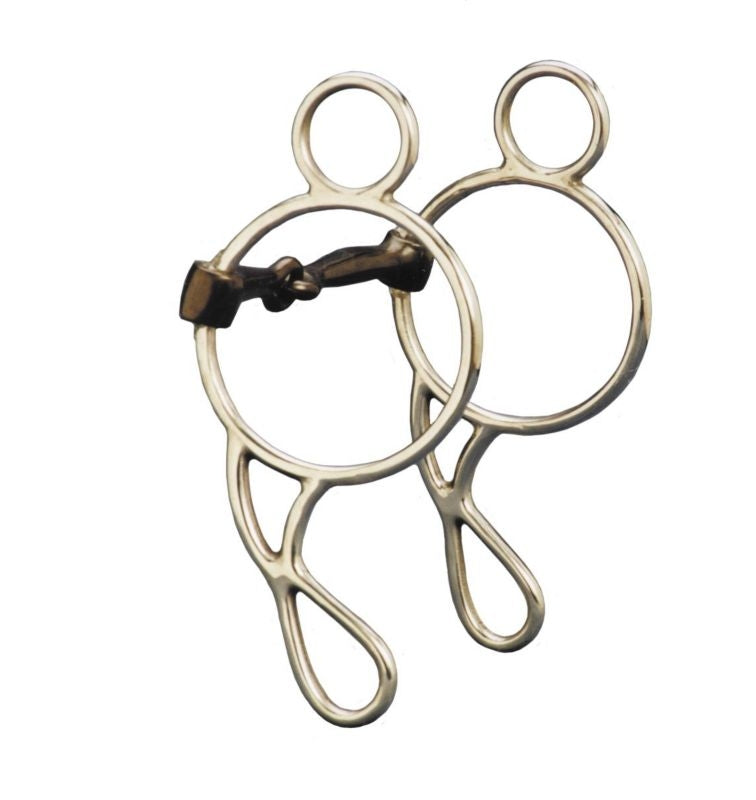 Colorado Saddlery Sweet Iron Sliding Gag Bit 5 Brn