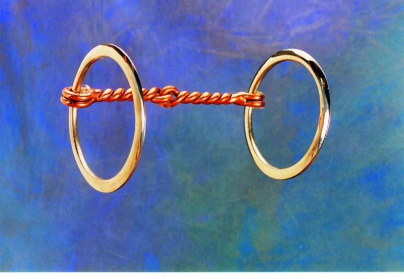 Colorado Saddlery Twisted Wire Snaffle Bit 5