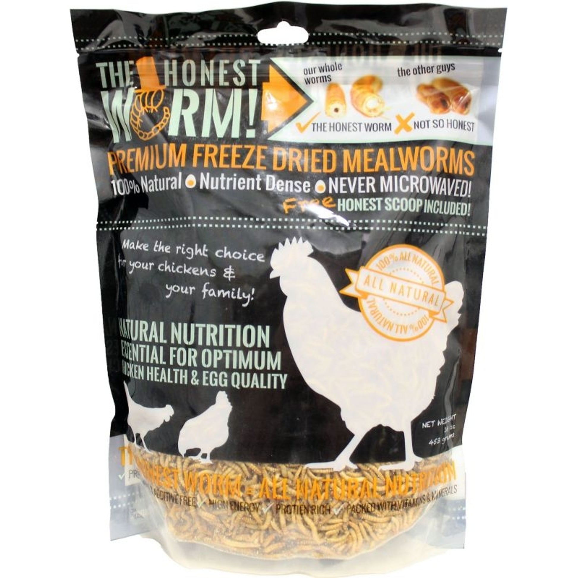 Dave matt Chicken Stuff Prem Freeze Dried Mealworm