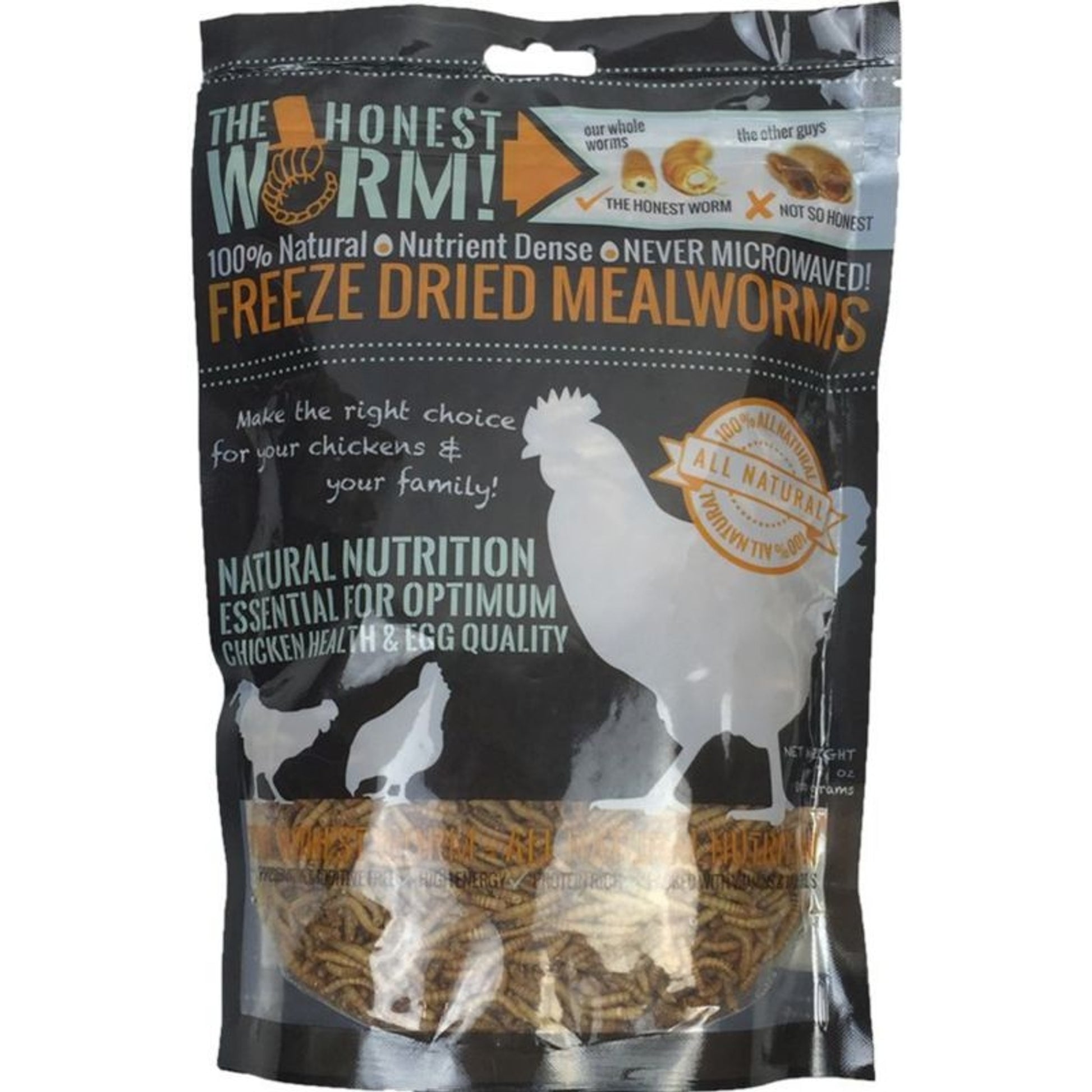 Dave matt Chicken Stuff Prem Freeze Dried Mealworm