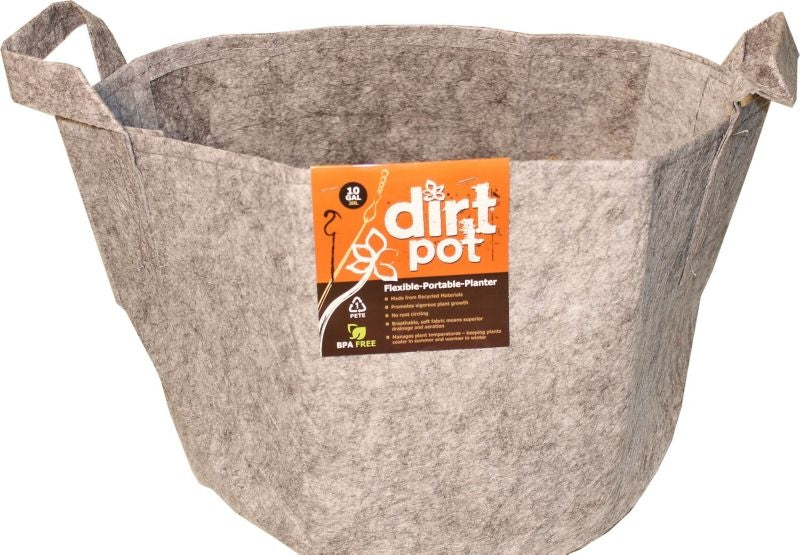 Hydrofarm Dirt Pot with Handle