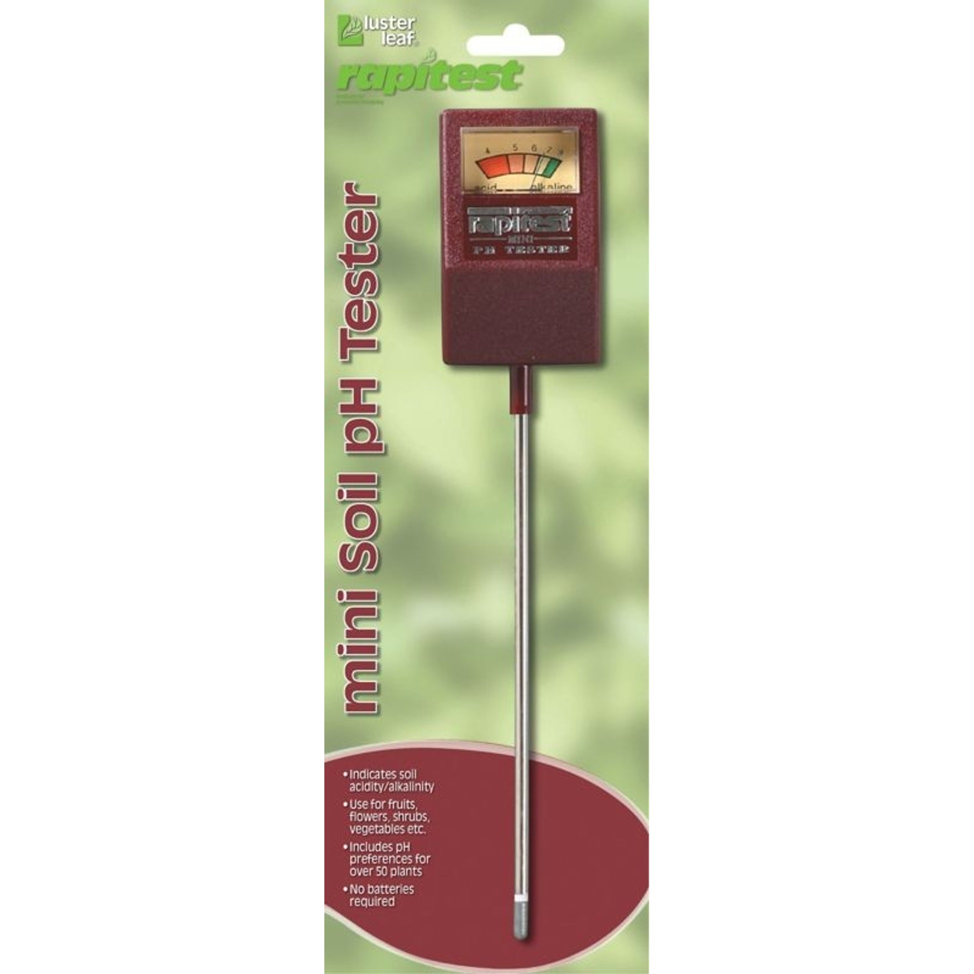 Luster Leaf Mini Soil Ph Tester