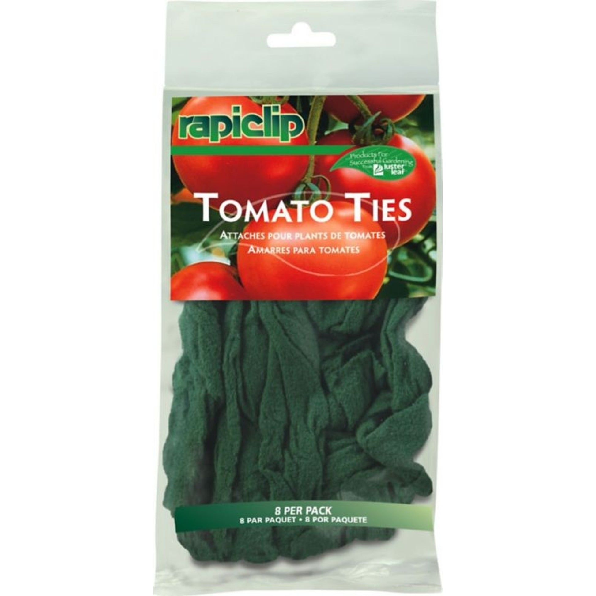Luster Leaf Tomato Ties - 8 Pack Green