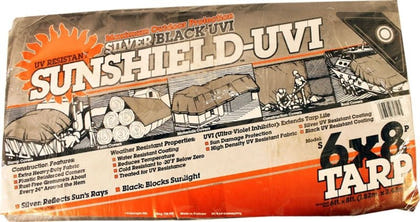 Dewitt Silver Black Tarp Silver Black