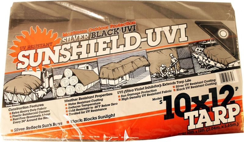 Dewitt Silver Black Tarp Silver Black