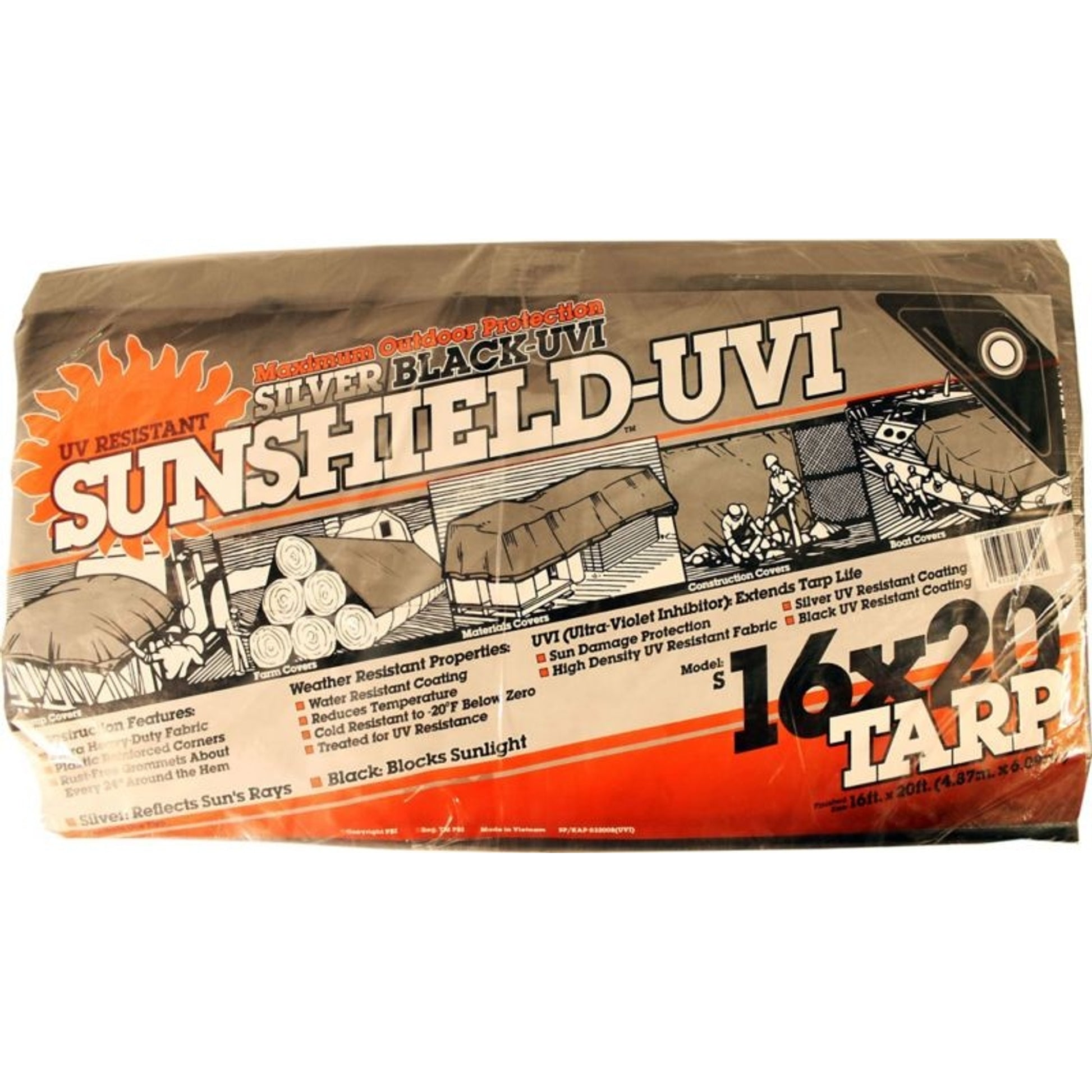 Dewitt Silver Black Tarp Silver Black