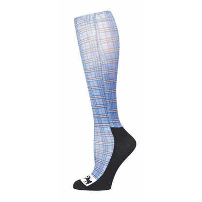 Equine Couture Ladies Isabel Pad Boot Socks Argyle