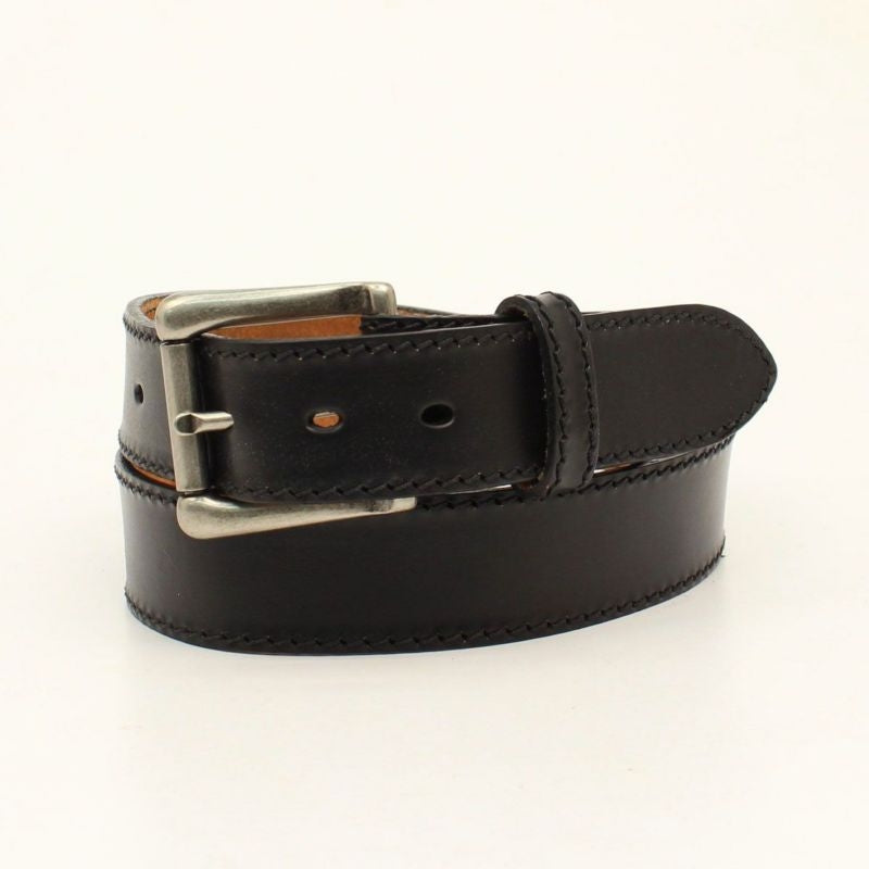 Nocona Mens Ocala Plain Belt/Buckle 32 Black