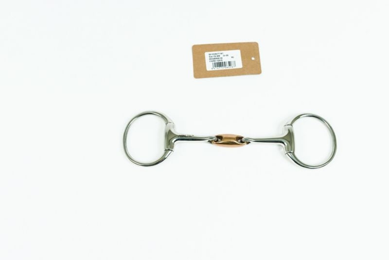 Metalab Dbl Joint 16mm Oval Link Eggbutt Snaffle