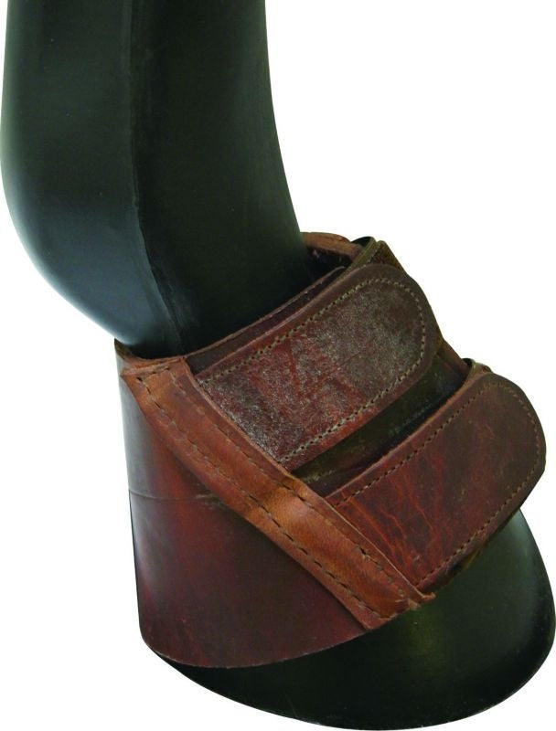 Simco Leather Two Strap Bell Boots Small Brn