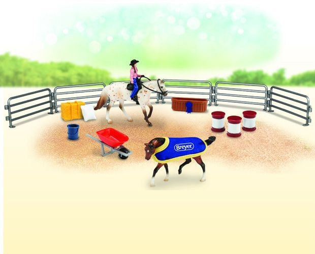 Breyer Stablemates Western Play Set