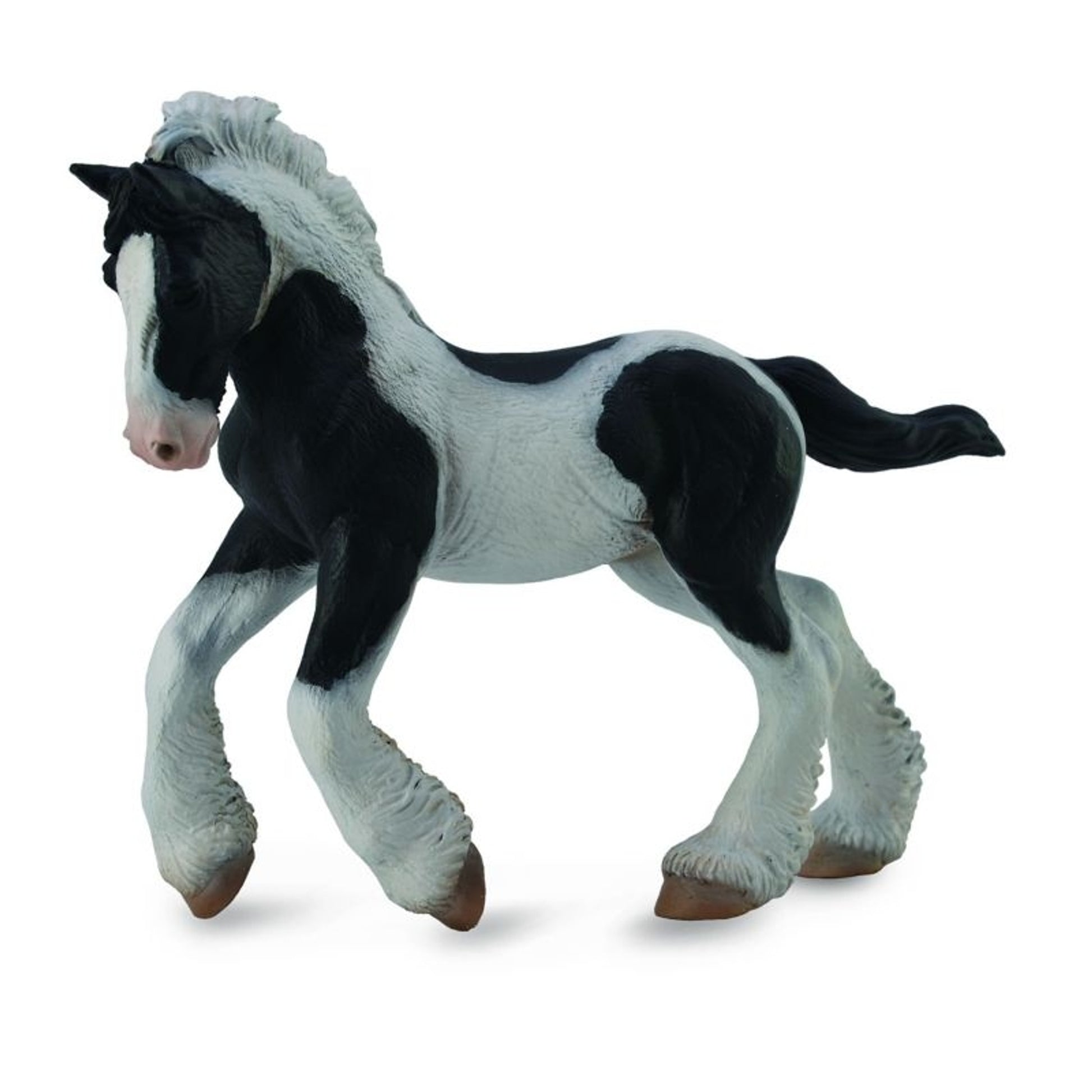Breyer by Collecta Black/White Piebald Gypsy Foal