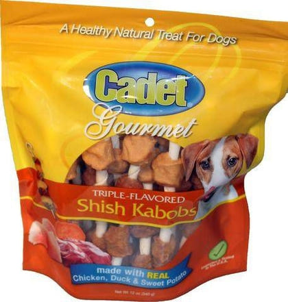 Cadet Gourmet Triple Flavored Shish Kabobs 4Oz