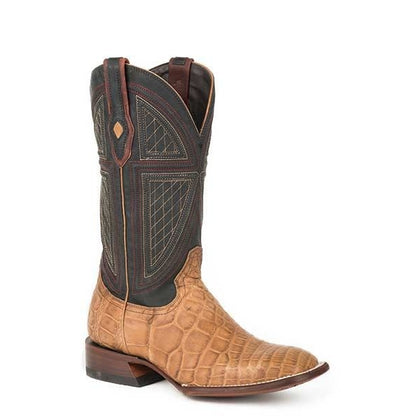 Flaxville Exotic Gator Cowboy Boot