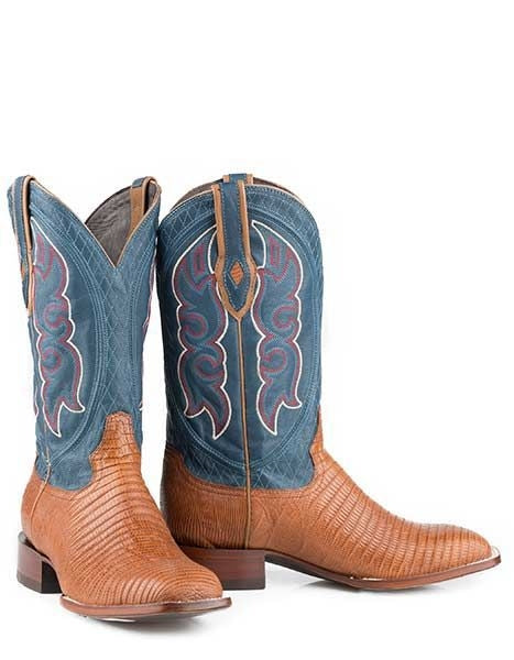 Tyler Exotic Teju Cowboy Boot